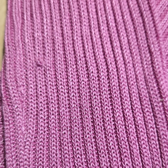 SW3 Free People Game On Butterfly Blush  Cardigan Sweater Sz Md Ribbed Oversized - Picture 6 of 12